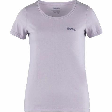 Fjallraven Tilbud T-Shirt Dame Logo Lyserød PRMC04368